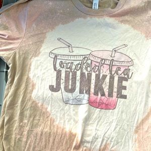 Brand New “Loaded Tea Junkie” Tshirt